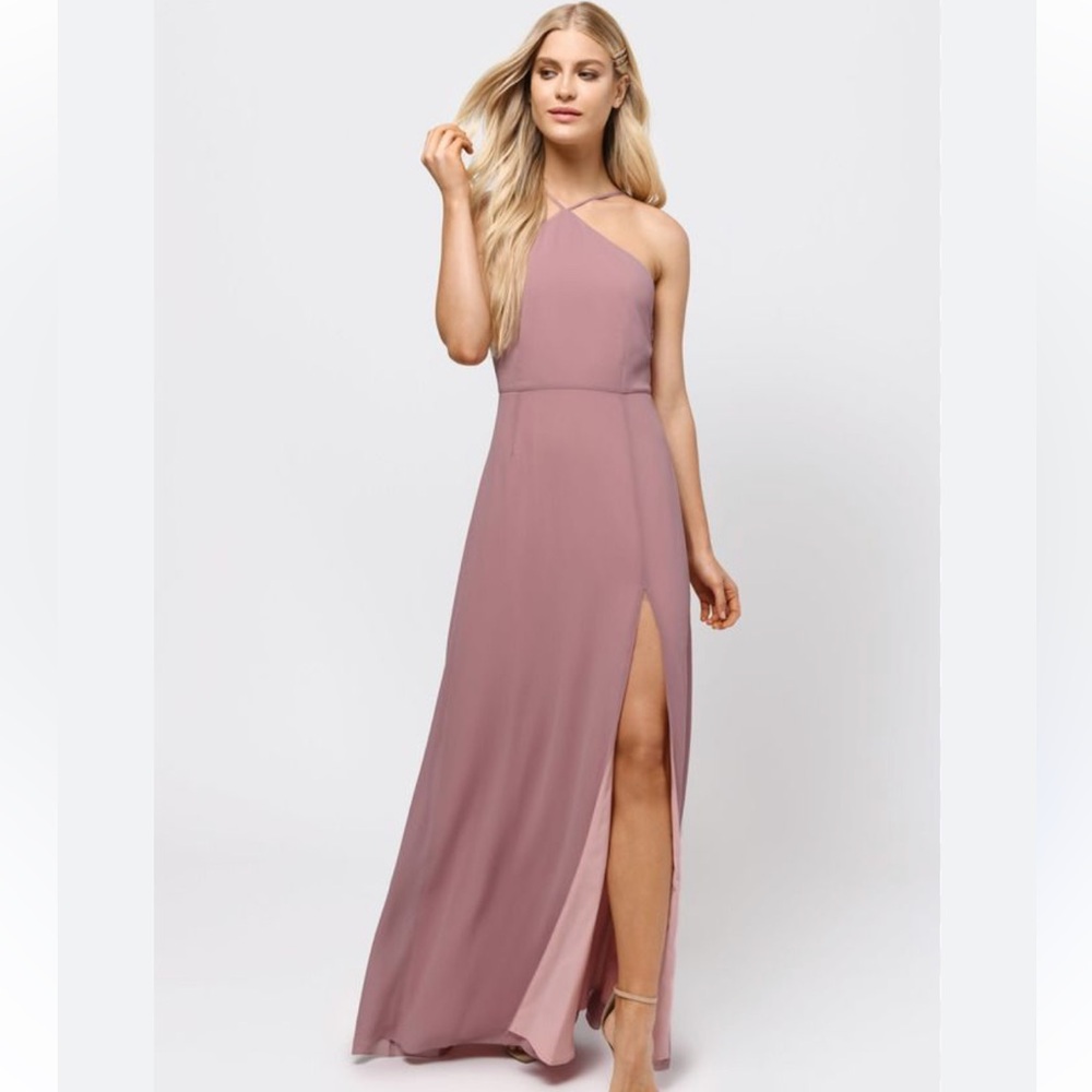 New Blush Formal Maxi Dress